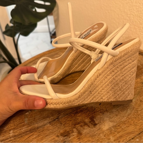 Steve Madden Shoes - Steve Madden Tan Wedge Sandals